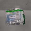 120 Counts 1.6 Gallon Mini Drawstring Trash Bags, Small Garbage Bags by KSSKSS, Code a fit 4.5-8 Liter, 1.2-2 Gal, White Trash Bin Liners for Home Office Kitchen Bathroom Bedroom