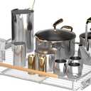 Pull Out Drawer Cabinet Organizer, Expandable Slide Out Storage Shelves - Heavy Duty, Durable and Smooth Slide-Out, 12.3"~18.3" Wide x 22.5" Deep, 1 Pack