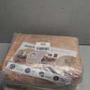 6x9 Area Rugs for Living Room, Machine Washable Non Slip Area Rug Modern Abstract Indoor Rug Carpet Ultra Soft Rugs for Bedroom Dining Room Playroom Bedside Office, Rust Red