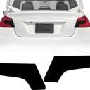 NDRUSH Blackout Taillight Vinyl Tint Film, Precut Overlays,Tail Light Wrap Cover Compatible with 2015-2020 Subaru WRX/STI