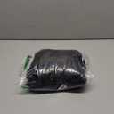 Jsslaik Women's Cropped Faux Fur Jacket with Hidden Pockets and Buttons Plush Shawl Collar Cardigan Coat - Warm Lightweight Winter Outerwear for Fall Spring （Jet Black-S）