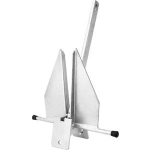 Young Marine Boat Anchor Fluke Anchor 8 LB 10 LB 13 lb for Different Size Boats Pontoon, Deck, Fishing, and Sail, 8lb for boats 12-22ft
