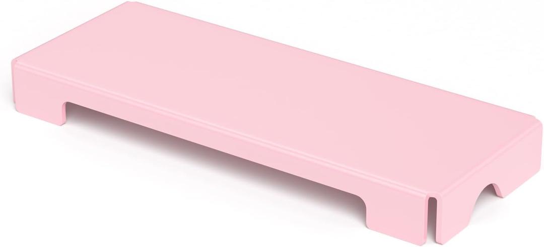 WINFFOR Acrylic Keyboard Cover Protector - Mechanical Keyboard Dust Cover Computer Keyboard Cover Keyboard Protector Fits 17'' Keyboard (Lightpink)