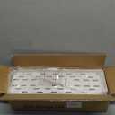 SPACEKEEPER Slim Rolling Storage Cart 4 Tier Bathroom Organizer Mobile Shelving Unit Utility Cart Tower Rack for Kitchen Laundry Narrow Places, White