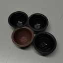Value Set (6 Cups & 2 Silicone Lids) Reusable Pods for Nespresso Vertuo, 3x150ml & 3x230ml Refillable Coffee Capsules,Compatible with Vertuoline Plus & GCAT1 and Delonghi ENV135/ENV150