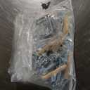 Furinno Cubicle Open Back Decorative Cube Storage Organizer, 8-Cube, Light Grey