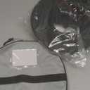 Keten Christmas Light Storage Bag, 600D Oxford Fabric Christmas Light Organizer with Reinforced Handles, 3 Reels Included to Hold 375ft Mini Christmas, Tree Lights & Extension Cords-Grey