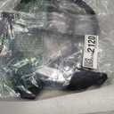 USPECLARE Clear Backpack Stadium Approved 12X11x6, Waterproof Clear Bag Stadium Backpack for Concert Work Sport Event (Black)