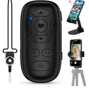 TikTok Video Scrolling Remote Control for iPhone and Android Smartphones, Cellphone EBook APP Page Turner, Camera Photo and Video Clicker, Neck Strap Included.