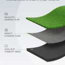 Golf Hitting Mat 3x5/4x4/5x4/6x4FT, Thick Durable Turf & Foam Base