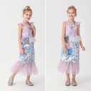 Little Girls Princess Mermaid Costume for Girls Dress Up with Accessory for Christmas Birthday Party Supplies, Size 120