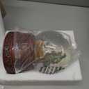 Christmas Snow Globe Musical - Nativity Snowglobes Water Snow Globes LED Light Change Music Box Home Christmas Decor for Kids Brown Retro Pattern