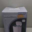 ELPHECO 3.5 Gallon Waterproof Motion Sensor Bedroom Trash Can with Lid Bathroom Decor, Automatic Garbage Bin Bathroom Accessories for Bathroom Living Room Office, Grey