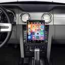 Car Stereo Radio for Ford Mustang 2005 2006 2008 2009, 9.7" Touchscreen Android 15 Car Radio Stereo Head Unit with Wireless CarPlay Android Auto GPS Navigation SWC FM DSP WiFi Bluetooth Camera Mic