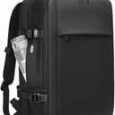 Vacuum Seal Travel Backpack 60L Expandable Air Compression System, Water Resistant Airline Approved Carry-On Suitcase Luggage, Black - Vacuum Pump Included
Visit the POIXM Store