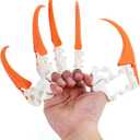 Fidget Toys Adults Anxiety Relief Items Calm Down Supplies,Halloween Decor Decorations Costumes,3D Printed Action Figures,Articulated Claws Horror Cool Stuff Gadgets,Orange