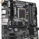 GIGABYTE B760M DS3H AX DDR4 Intel LGA 1700 mATX Motherboard, Support Intel Core 14th/13th/12th Gen, DDR4, 6+2+1 Power Phase, 2X M.2, PCIe 4.0, USB-C, WIFI6E, 2.5GbE LAN, Q-Flash Plus, PCIe EZ-Latch