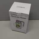 Mason Jar Pitcher - Airtight & Leakproof Glass Pitcher with Lid, Perfect for Breastmilk, Cold Brew, and Sun Tea, 2 Quart (64 oz) Mason Jar with Pour Spout Lid (Purple)