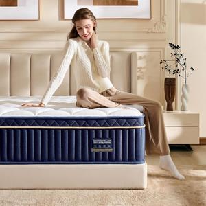 King Mattress, 14 Inch King Size Hybrid Mattress in a Box, Medium Firm Memory Foam mattress, with Individual Pocket Springs, Upgrade Zoned Support, Motion Isolation&Pressure Relief, CertiPUR-US