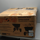 Agri-Fab 45-0614 130 lb. Push Lawn & Garden Broadcast Spreader for Seed,Fertilizer,Salt,Ice Melt; Walk Behind with Easy to use Flow Control Lever