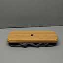 US Toilet Paper Basket Oxford Cloth Toilet Paper Organizer with Wood Lid Foldable Toilet Paper Holder Basket Large Capacity Toilet Paper Bin for Bathroom Sink(Grey)