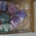 Gemscream 12 Pack Stress Ice Cube Balls Bulk Anxiety Relief Sugar Balls Soft Fidget Gummy Squeeze Sensory Cube for Adults Maltose Flow Pattern for Anxiety Relief Party Favors Prizes
