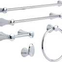 DELTA FAUCET 73835 Lahara Wall Mounted Towel Hook in Polished Chrome (Robe Hook (Pack of 1))