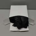 Vinsatin 10 Pcs Adult Plastic Diaper Cover PullOn Cover Plastic Pants Reusable Incontinence Waterproof Pants (Large,Black)