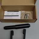 Millbridge Wall-Mounted Toilet Paper Holder for Bathroom, Black, Stylish and Easy to Install  Design House, 544569