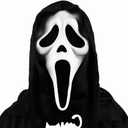 IBKKRZI Halloween Mask Natural Latex Scary Skull Mask - Halloween Horror Full Head Masquerade Cosplay Party Mask Decoration