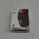 ELECOM HUGE Trackball, 2.4GHz Wireless USB, Index Finger Control, Customizable 8-Button, Large Soft Palm Rest, 52mm Ball, Windows PC Mac (M-HT1DRBK)