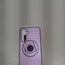 for Samsung Galaxy S24Plus Case Magnetic Compatible with MagSafe Wireless Charging,with Screen Protector,for S24+Plus Case with Stand Ring Anti-Scratch Shockproof Heavy Duty Protection Purple