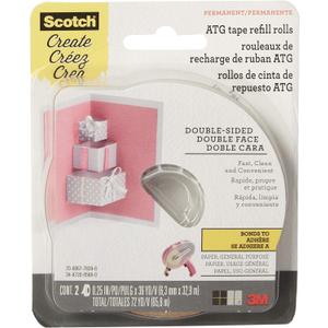 3M 085R Scotch Advanced Tape Glider General Purpose Refills 2/Pkg-.25X36yd Each44; For Use In 085
