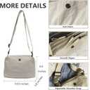 Shoulder Messenger Bags for Women Men Crossbody Bags Travel Work Satchel Purse