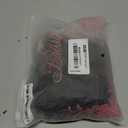 Lilosy Women Sexy Lace Up Floral Embroidered Teddy Lingerie Bodysuit Top Mesh Sheer One Piece 2XL