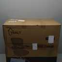 TRALT Office Chair - Ergonomic Desk Chair with Adjustable Lumbar Support, Mesh Computer Chair, Executive Chairs for Home Office Comfortable Lumbar Support (Black)