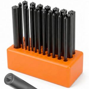 HORUSDY 28-Piece Transfer Punch Set, 3/32" - 1/2", Heat Treated Alloy Steel Forging