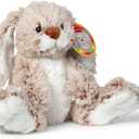 Melissa & Doug Burrow Bunny Stuffed Animal Plushie with Big Feet, Floppy Ears & Fluffy Tail, Adorable Pretend Play Toddler Toys for Girls & Boys 3+