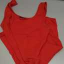 OFEEFAN Athletic Dress for Women Mini U Neck Sleeveless Built in Shorts with Pockets Tennis Golf Graduation (Red) M