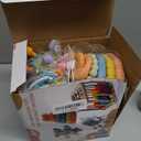 Baby Toys 0-6-12 Months,Montessori Toys for babise 0-6-12-18 Months,Incl Pull String Toy & Shape Sorter & Stacking Building Block & Manhattan ball & Baby Blocksmontessori baby toys for 1 + year