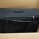 DELSEY PARIS Helium DLX Softside Expandable Luggage with Spinner Wheels, Black, Checked-Large 29 Inch