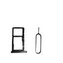 SIM Card Tray Holder SD crad Tray Replacement for Lenovo TAB M8 TB-8505F-Black