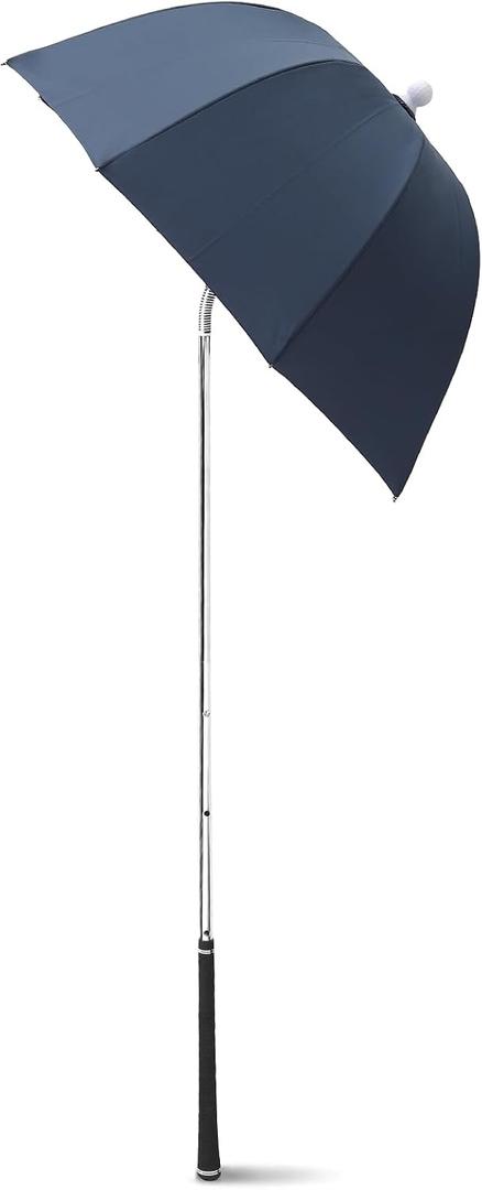 Fulynmen Golf Bag Umbrella for Club Protection - Rain Cover Flex Umbrella (Blue)