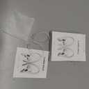 AirPods Ear Hooks - Upgraded Anti Slip Sports Clip Hooks for AirPods 1, 2, 3, 4, Pro and Pro 2 Transparent