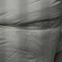 Serta Goose Feather Down Fiber Cotton Comforter King Size - 100% Cotton Duvet Insert - Hotel Luxury Hypoallergenic Bedding Comforter All Season Medium Warmth 106 x 90 Inch White