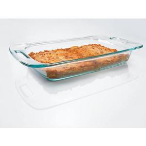Pyrex Glass Bakeware Dish, Clear, Medium
