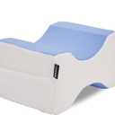 Leg Pillow for Side Sleeping, Knee Pillow for Side Sleepers,Knee Pillow, Sciatica Pain Relief, Smooth Spine Pillow for Sciatica, Back, Hip Pain Relief (Blue)-1PCS