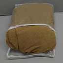 Joccun Stretch Loveseat Couch Cover Slipcover, 1-Piece Sofa Cover for 2 Cushion Couch Spandex Jacquard Washable Furniture Protector Cover for Living Room,Kids,PetsLoveseat,Tan (Medium55"-78"))