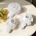 SAOROPEB Toddler Ruffle Socks, 3 Styles5 Size, Frilly Dress Socks for Girls Princess Lace Ruffles Socks Set (6-8 Years, White 3 Pairs)