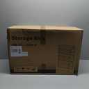 Large Storage Bins with Lids, 88Gal / 352QT Stackable Collapsible Plastic Bins with Wheels, Closet Organizers for Bedroom, Kids Room, Living Room, Garage (22Gal)